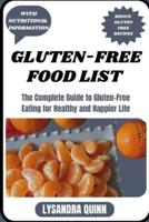 Gluten-Free Food List