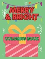 Merry & Bright Coloring Book