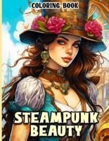 Steampunk Beauties Coloring Book
