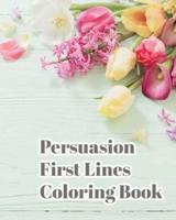 Persuasion First Lines Coloring Book