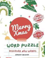 Merry Xmas Word Puzzle