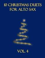 10 Christmas Duets for Alto Sax