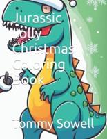 Jurassic Jolly Christmas Coloring Book