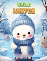 Hello Winter Coloring Book