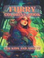 Furry Coloring Book for Kids and Adults
