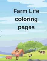 Farm Life Colorig Pages