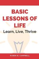 Basic Lessons of Life