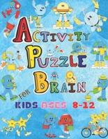 Activity Puzzle Brain for Kids Ages 8-12