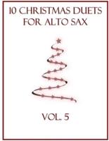 10 Christmas Duets for Alto Sax