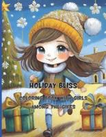 Holiday Bliss 68 Big Pages 8.5 X11 Inch Peace, Joy and Fun With Colors and Crayons