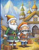 The Gift Factory 68 Big Pages 8.5 X11 Inch Peace, Joy and Fun With Colors and Crayons