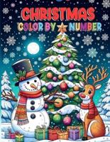 Christmas Color By Number Book