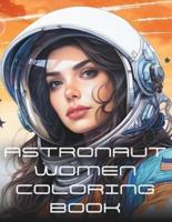 Astronaut Women Coloring Book