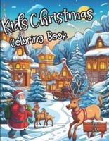 Christmas Coloring Book for Kids, Ages 5-12