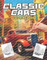 Classic Cars Coloring Book