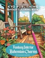 Fantasy Coloring Book Fantasy Interior Bohemian Charms