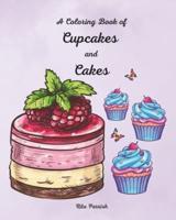 A Coloring Book of Cupcakes and Cakes