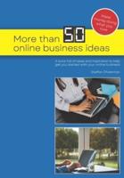 More Than 50 Online Business Ideas