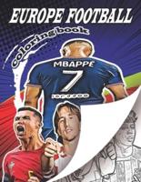 Europe Football Coloring Book