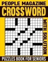 People Magazine Crossword Puzzles Book For Seniors With Solution