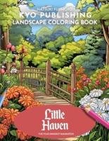 Landscape Coloring Book Little Haven