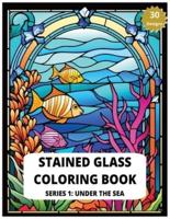 Stained Glass Coloring Book Series 1