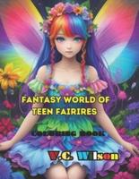 Fantasy World of Teen Fairies Coloring Book