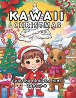 Kawaii Christmas Coloring Book