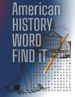 American History Word Find It