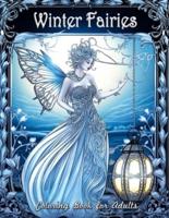 Winter Fairies Coloring Book for Adults