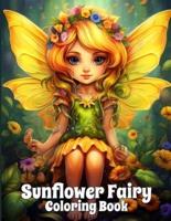 Sunflower Fairy Coloring Book