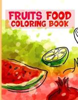 Fruits Food Coloring Book