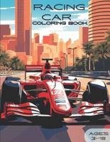 Racing Car Coloring Book