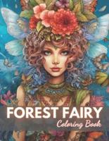 Forest Fairy Coloring Bookfor Adult