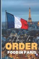 How To Order Food In Paris