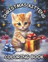 Christmas Kittens Coloring Book