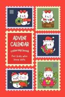 Advent Calendar Coloring Book For Kids Who Love Cats