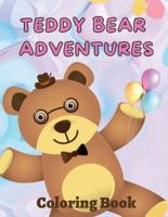 Teddy Bear Adventures Coloring Book