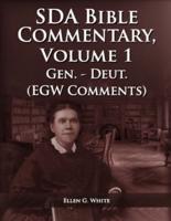 The Seventh Day Adventist Bible Commentary Volume 1