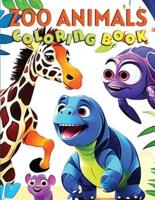 ZOO Animals Coloring Book for Kids