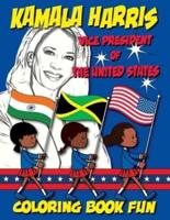 Kamala Harris - Vice President of The United States - Coloring Book Fun