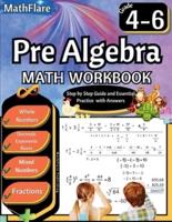 Pre Algebra Workbook 4th to 6th Grade
