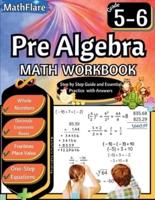 Pre Algebra Workbook 5th and 6th Grade