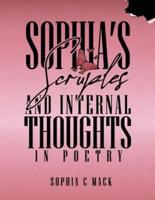 Sophia's Scruples And Internal Thoughts In Poetry