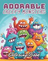 Adorable Creepy Monsters Coloring Book
