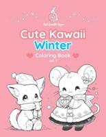 PinkSprinkleMagic Cute Kawaii Winter Coloring Book - Volume 1