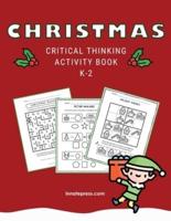 Christmas Critical Thinking Activity Book K-2