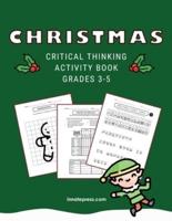 Christmas Critical Thinking Activity Book