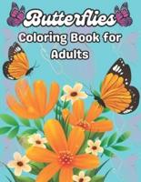 Butterflies Coloring Book for Adults