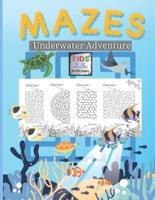 Fun and Chalengging Maze Book for Kids 8 - 12